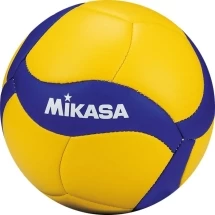 Мяч вол. сув. &quot;MIKASA V1.5W&quot;, р.1, диам. 15см синт. кожа (ПВХ), маш.сш, сине-желтый