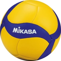Мяч вол. сув. &quot;MIKASA V1.5W&quot;, р.1, диам. 15см синт. кожа (ПВХ), маш.сш, сине-желтый
