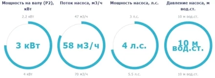 Насос с префильтром Saci Pumps Supra 400T, фото 2