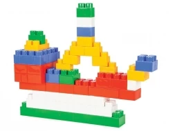 Конструктор из 52 деталей Pilsan Master Blocks (03-450-T), фото 1