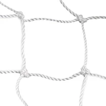 Сетка хоккейная любительская, арт.FS-H №2.0, a:1.85 b:1.25 c:0.7 d:1.3м, нить 2мм ПП, яч. 40 мм, бел