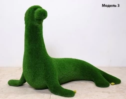 Топиари морской Лев Модель 2, h=120 см - газон Eco, фото 5
