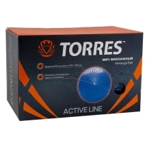 Мяч массажный &quot;TORRES&quot;, диам. 65 см, мяч для тренировок