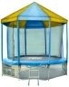 Изображение товара Батут OPTIFIT Like Blue 16ft 4,88 м с сине-желтой крышей