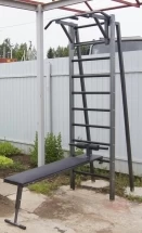 Шведская стенка для улицы EffectSport ПРОФ(У)-Т35-ДГВ