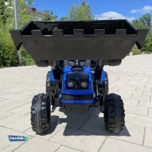 Электромобиль трактор с ковшом Harley Bella HL389-LUX синий