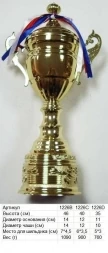 Кубок 1226 B h-46см (с крышкой)