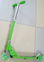 Самокат металл.светящиеся колеса 516