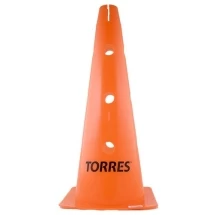 Конус трен. &quot;TORRES&quot; арт.TR1011, пластик, высота 46 см, с отв. для штанги TORRES,  оранжевый