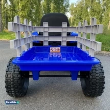 Электромобиль трактор с прицепом XMX611 (TR77) синий
