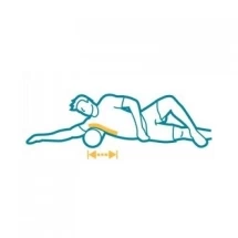Ролик для пилатес  BALANCED BODY Magic Roller, цвет: водопад