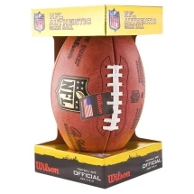 Мяч для американского футбола WILSON Duke, официальный мяч NFL, натуральная кожа