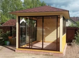 Застекленная беседка ВОЗДУХ, фото 6