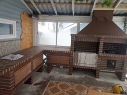 Печь Аристократ 7304 Радиальный кирпич красный с коричневым, фото 4