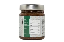 Шоколадная паста с кокосом, льном и стевией, в стекле, 265г