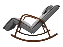 Массажное кресло качалка FUJIMO F2002 МСX Time2Chill Grey (Tailor 7) Вишня, фото 18