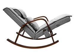 Массажное кресло качалка FUJIMO F2002 МСX Time2Chill Grey (Tailor 7) Вишня, фото 13