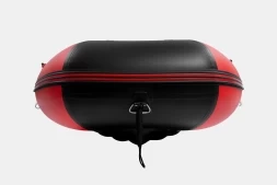 Gladiator E 450 PRO AIR красно-черный моторная лодка ПВХ, фото 8