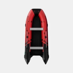 Gladiator E 450 PRO AIR красно-черный моторная лодка ПВХ, фото 1