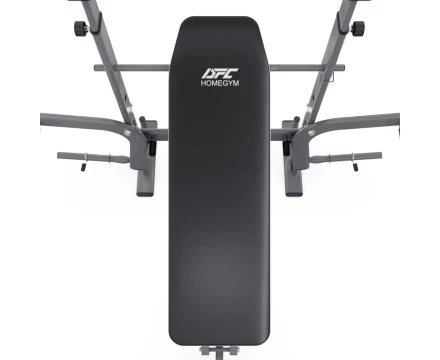 Скамья со стойками под штангу DFC D703 PRO с партой для бицепса, фото 8