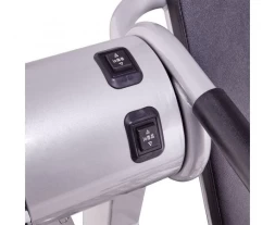 Инверсионный стол Z-UP 2S, 220В, Корея серебряная рама, черная спинка, фото 3