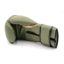 Перчатки боксерские KouGar KO900-8, 8oz, темно-зеленый