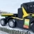 Электромобиль Mercedes-Benz Axor F Race с прицепом желтый