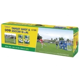 Ворота игровые DFC с сеткой-мишенью 183 см  GOAL7180T, фото 3