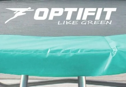 Батут OPTIFIT Like Green 6ft 1,83 м с зеленой крышей, фото 2