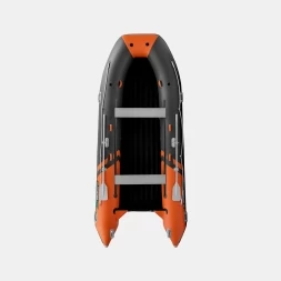 Gladiator E 450 PRO AIR оранжево-темносерый моторная лодка ПВХ, фото 2