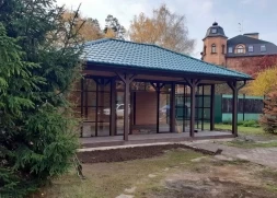 Застеклённая беседка ЛЕТНИЙ САД с барбекю, фото 6