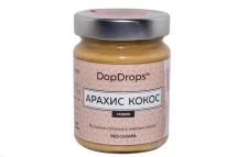 Арахисово-кокосовая паста с протеином и стевией, в стекле, 265г