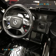 Электромобиль Mercedes-Benz G63 AMG черный глянец