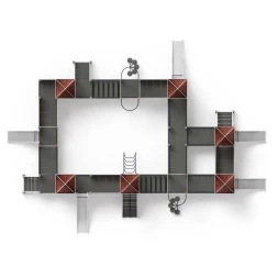 Детская игровая площадка Замок Средневековый ДИК 2.18.11-02 H=900 H=1200, фото 5