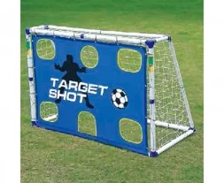 Ворота игровые DFC 6ft с сеткой-мишенью GOAL183T, фото 1