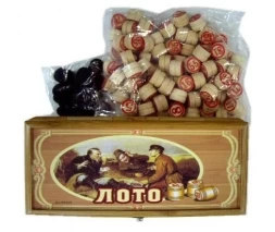 Лото в бамбуковой коробке В9505 (4909)