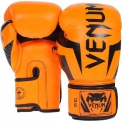 Перчатки боксерские Venum Elite Neo Orange, фото 2