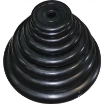 Диск обрезиненный ZSO черный &quot;Classic&quot; D-26, 1,25 кг