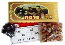 Лото в картонной коробке W9070