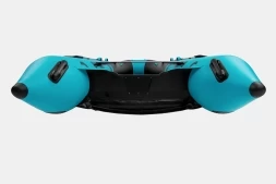 Gladiator E 450 PRO AIR черно-бирюзовый моторная лодка ПВХ, фото 9