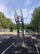 Баскетбольная стойка стационарная