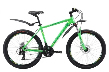 Велосипед Stark&#039;18 Hunter 26.2 D зелёный/тёмно-зелёный/белый 20&quot;, фото 1