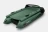 GLADIATOR E 420 X Expedition Зеленый моторная лодка ПВХ