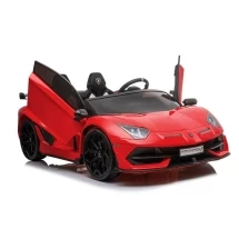 Электромобиль Lamborghini Aventador SVJ — HL328 красный