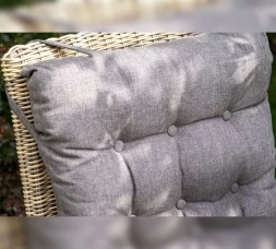 Толедо лаунж-зона из искусственного ротанга, цвет соломенный, фото 17