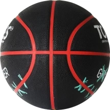 Мяч баск. &quot;TORRES Game Over&quot; B02217, р.7, резина, нейлон. корд, бут. кам., черный