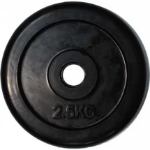 Диск обрезиненный ZSO черный &quot;Classic&quot; D-26, 2,5 кг