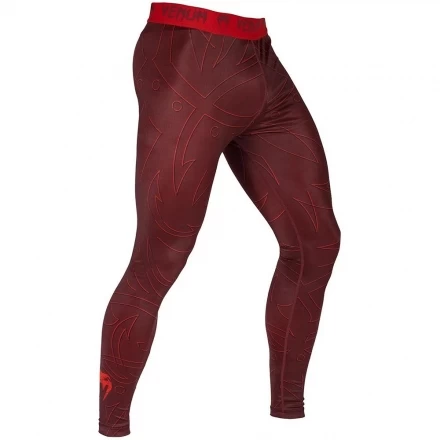 Компрессионные штаны Venum Nightcrawler Red, фото 2