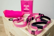 Набор петель для функционального тренинга профессиональный PINK UNICORN