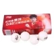 Мяч для наст. тенниса DHS 3***(DUAL), арт. CD40AO, диам.40+, пластик, ITTF Appr., упак. 10 шт, белый